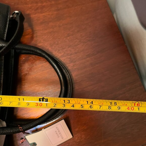 Dana Buchman Black Shoulder Purse NWT - Picture 4 of 9